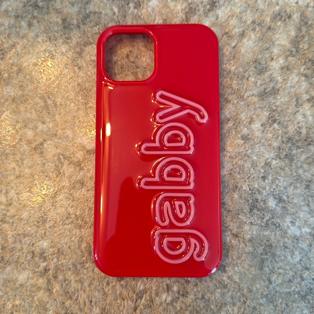 BaubleBar Red/Pink Brand New Iphone 15 Phone Case 
Delivered Before Christmas
